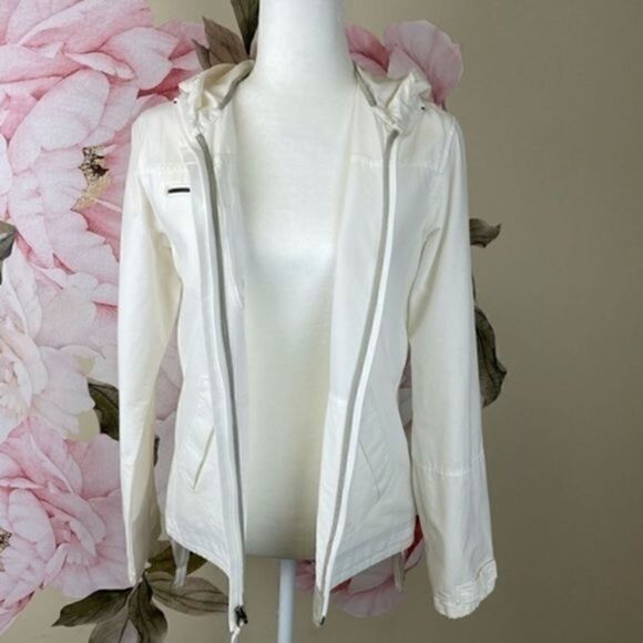 Women’s Columbia Jacket with Hood White Size M - Picture 2 of 12